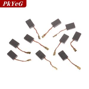 [COD] PkYeG 10ชิ้น5x10x15มิลลิเมตรมอเตอร์125แปรงคาร์บอนมุมเครื่องตัดขัดอุปกรณ์เสริมเครื่องมือไฟฟ้าแปรงคาร์บอน