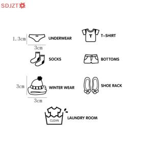 🚚【Local Express Delivery】🚚 Baby Boy Clothes Stickers Home Decor Wardrobe Sticker Decal Bedroom Art Sticker