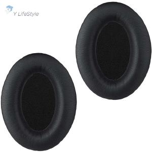 Y LifeStyle แผ่นรองหูคุณภาพสูง1คู่แผ่นรองหูชุดหูฟังเบาะรองหูฟังอะไหล่ที่ครอบฟองน้ำเมมโมรี่โฟมนุ่มสำหรับชุดหูฟังการบิน Bose x A20 A10