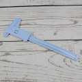 Jangka Sorong Plastik Vernier Caliper Gauge Micrometer 150mm - Blue. 