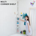 BEST SELLING Wise Organizer Wall Mount Rack Storage Stainless Steel 4 Tier Telescopic Adjustable Bathroom Multi Corner Shelf Shower Organizer. 