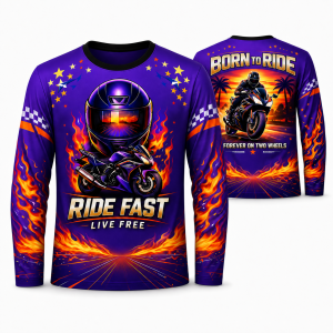 MONKEY KING Motorcycle Riding Jersey Long Sleeve Racing Top LA044