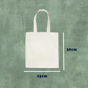 Totebag Tas Blacu Polos Uk 25x30 25x35cm Harga Termurah Cocok Untuk Souvenir dan Bisa Untuk Eco Print
