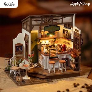 [Rolife No.17 Café] ชุดโมเดลไม้ร้านคาเฟ่ ของสะสมแต่งบ้าน DIY ประกอบเอง ของจิ๋วแต่งบ้าน MINIATURE HOUSE สินค้าพร้อมส่ง