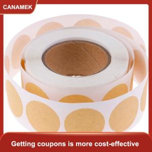 【CANAMEK】 500 cái bộ trống vòng thủ công dán con dấu nhãn dán tự làm cho gói