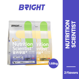 Bright/布兰德 Nutritional Plus Dog Dry Staple Food Posture Control General Golden Hair High Protein Raw Bone Meat Freeze Dry 狗食用全价主食狗粮