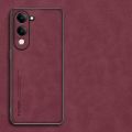 Casing for Vivo Y04 VivoY04 Y29S V2430 4G Luxury lambskin leather phone case camera protection shockproof anti-fall fashion protection. 