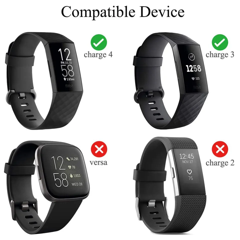 Pack Fitbit Charge Straps, Waterproof Bands Compatible with