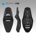 KNO Sniper 155 Executive Camel Back Seat Suede And Leather With Chrome Finish Embroid Logo Anti-Slip Design Waterproof. 