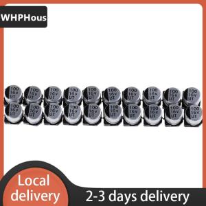 [COD] WHPHous Ship within 24 hours 20 pcs SMD electrolytic capacitors with specifications of 6x5 mm 16V 100uF