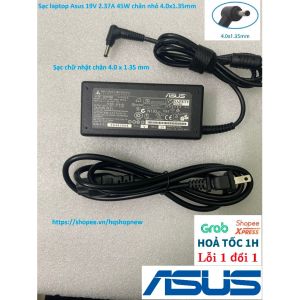 ️[Sạc zin] Sạc laptop Asus 19V 2.37A 45W chân nhỏ 4.0x1.35mm
