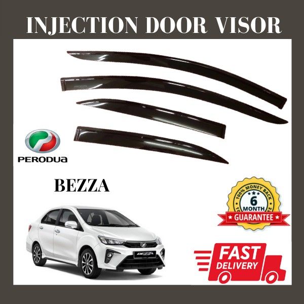 Window Bezza Inside 100% ori Nazuka PERODUA BEZZA Injection Air Press Window Door Visor ...