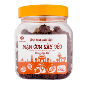 Ô Mai Mận Cơm Sấy Dẻo Hồng Lam - Vị Chua Ngọt Dẻo