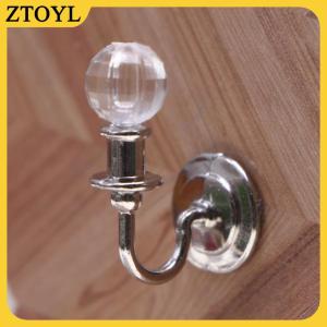 ZTOYL 1pcs Búp bê đồ nội thất đồ chơi thu nhỏ Dollhouse hợp kim mô phỏng đèn trần treo đèn mini LED chiếu sáng Mô hình trang trí nội thất