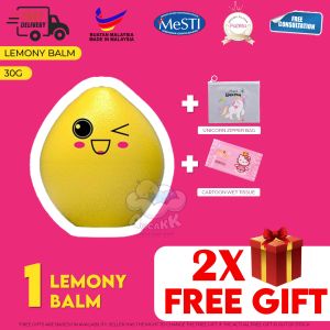 [2 FREEGIFT] HOONEYMOMMY Trial Kit 3in1 Baby Lemon Bath + Balm + Lotion SPF20 Face & Body Set Mini Travel Size Mandian Lemon