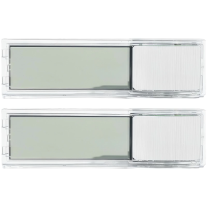 2Pcs Fishtanks Thermometers Precise Temperature Monitor For Aquariums Clear Read Easy Stick On Freshwater Marine Use