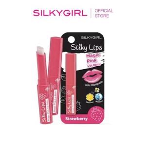 SILKYGIRL LipBalm Magic Pink Silky Lips Pelembab Bibir 1.6gr tinted lip balm Pemerah Pencerah