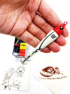 STARLIT SQUID JIG SJ-DEEP SINKER LUMINOUS FISHING LURE CANDAT SOTONG PEMBERAT SQUID TENGGELAM 11cm~75g/12cm~95g