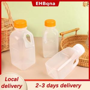 [COD]  HOT SALE Ship within 24 hours 1PC 320 500ml Transparent Kids Water Bottle Plastic Juice Bottle PET Milk Beverage Bottle With Lid Camping Hiking Drinkware