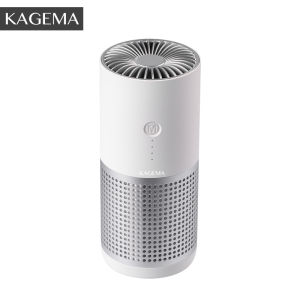 KAGEMA Mini Portable Car Air Purifier Negative Ion PM2.5 Purification And Deodorization With Night Light For Room Office Air Purifer