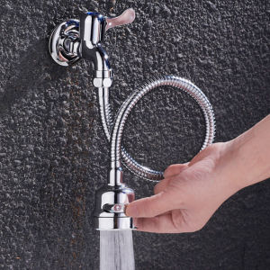 Dây Nối Đầu Vòi Nước Tăng Áp Dài 50cm 23 Chế Độ Cho Bồn Rửa Nhà Tắm Tặng Đầu Nối Đa Năng