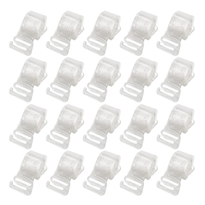 10Pairs Clear Bra Strap 10mm Width Invisible Adjustable Bra Strap Transparent Bra Straps Anti-Slip Shoulder Straps