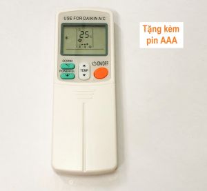 Remote Dùng Cho Máy Lạnh DAIKIN Điều Khiển Điều Hòa ARC433B87 ECONO POWERFUL Kèm Pin AAA