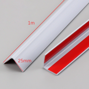 Transparent PVC Wall Corner Protector Strip - Self-Stick Anti-Collision Bar for Home Kitchen Furniture Edge
