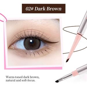 Turtle Dual-End Gel Eyeliner with Brush Waterproof Sweat-Resistant Fast-Drying Non-Smudging