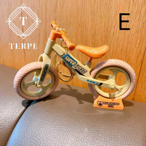 TERPE SHOP Sliding Bicycle Keychain BackPack Pendant Small Gift Souvenir in Vibrant Colors for Kids and Adults