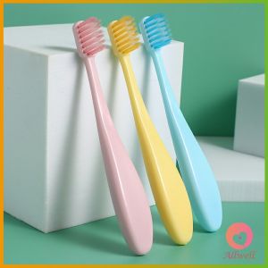 AW แปรงสีฟันแม่ลูก แปรงสีฟันญี่ปุ่น แปรงสีฟันขนแปรงนุ่ม Adult and child soft toothbrush