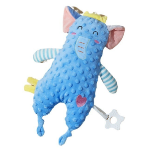 Baltra Baby Soft Stuffed Toys for Newborns Montessori Plush Sleep Toy for Children Silicon Teether with Rattle