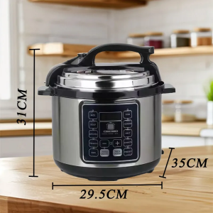 9 in 1 Pressure Rice Cooker Electric Pressure Cooker Smart Compact Rice Cooker 24-Hour Appointment Electric Pressure Cookers Stainless Steel Slow Cooker Steamer Warmer Saute Household Large Capacity