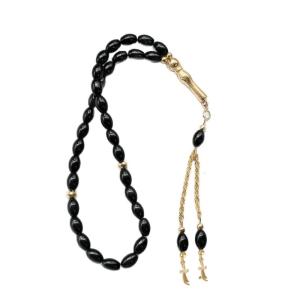 มุสลิม Tasbih 33ลูกปัดประคำอิสลามสวดมนต์ Dhikr Misbaha มุสลิมอิสลามอิสลามกำไลข้อมือบทสวดมนต์อิสลามลูกปัดสำหรับสวดมนต์