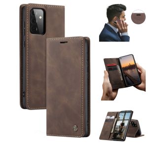 สำหรับ Samsung Galaxy A14 A04S A53 A23 A33 A13 A73 5G Samsung A13 A04 4G โทรศัพท์แม่เหล็กกระเป๋าสตางค์หนังย้อนยุคพลิกฝาครอบ