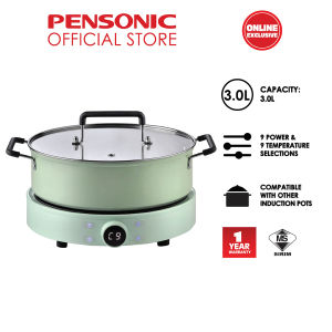 [FREE POT] Pensonic Induction Cooker Green | PIC-2006X