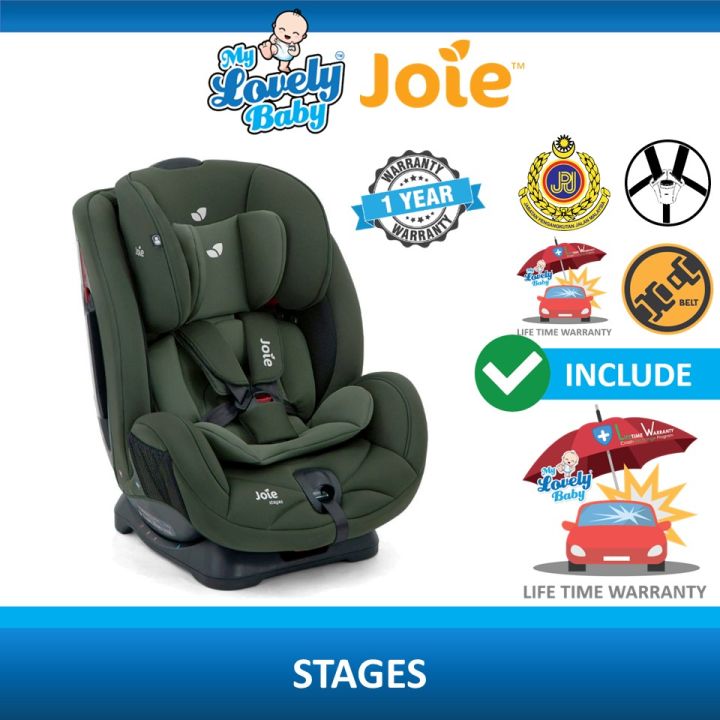 Joie Stages Convertible Car Seat Seat Belt Installation My Lovely