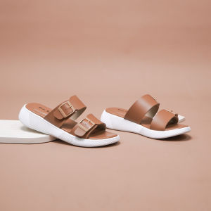 Sara Sara JEAN Sandal casual wanita sendal slop flip flop murah terbaru sandai gesper ban 2 kekinian