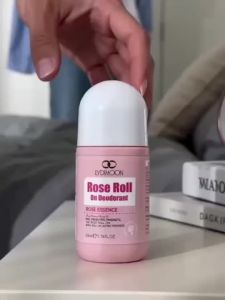 Rose DEODORANT ROLL ON 50ML Anti Bacterial Perfume Removes Armpit Odor And Sweaty No Stain WOMEN&MEN