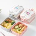Kotak Makan Anak Lucu Dan Unik Lunch Box 2 Tingkat. 