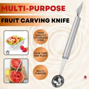 Watermelon Melon Fruit Carving Knife Cutter Kitchen Gadgets