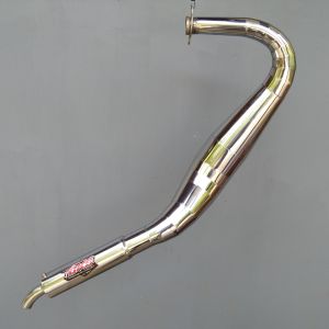 Knalpot rx king kolong cobra full chrome suara garing by bksracing