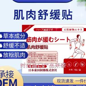 Japan Toda Muscle Relief Patch for Sore Shoulder Neck Back and Joint Pain Hot Compress Plaster Wholesale