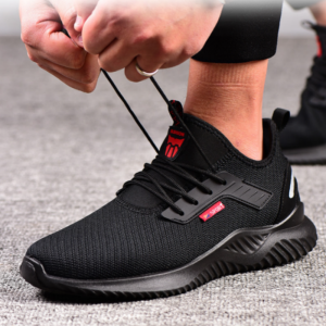 【Ready Stock】Safety Shoes for Men Shoes Steel Toe Anti-Smash Anti-piercing Anti-slip Breathable Fashion Boot Work Shoes
