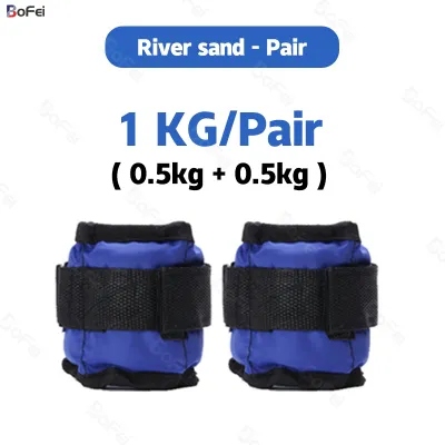 Pair/2pcs Ankle Weights 1-10kg Weights for Wrist/Leg Adjustable Strength Training Women and Men