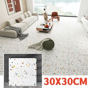 Marble Vinyl tiles 45x45CM Floor Stickers 30X30CMSelf Adhesive waterproof PVC tiles for flooring Carpet Mat wall sticke Stickers Wear-resistant