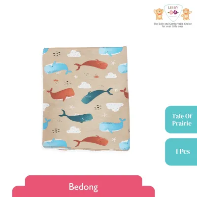 LIBBY 1 pcs Bedong Motif Tale Of Prairie ( 1 pcs )