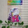 Banner Happy Birthday Karakter / Banner HBD Motif / Bunting Flag Karakter. 