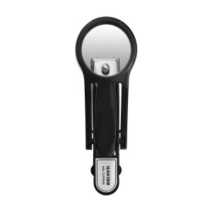 Splash-Proof Nail Clipper With Magnifying Glass Household Portable Nail Clipper Built-In Magnifying Glass