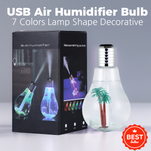 Portable Mini Humidifier Mini Humidifier 400ML USB LED Night Light Mini Mist Maker Aroma Diffuser for Bedroom Desk